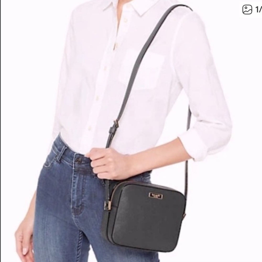 kate spade Black Crossbody Camera Bag